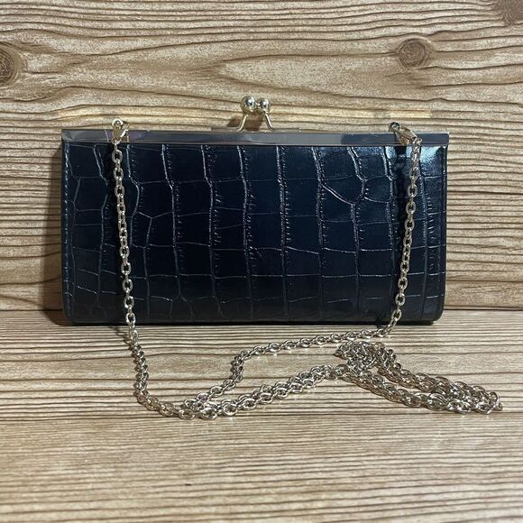 Gunne Sax Handbags - Vtg Gunne Sax by Jessica McClintock Clutch Evening‎ Bag Purse Elegant Night Out